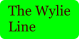 The Wylie Line