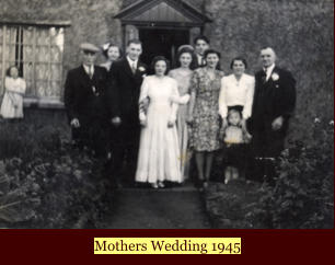 Mothers Wedding 1945